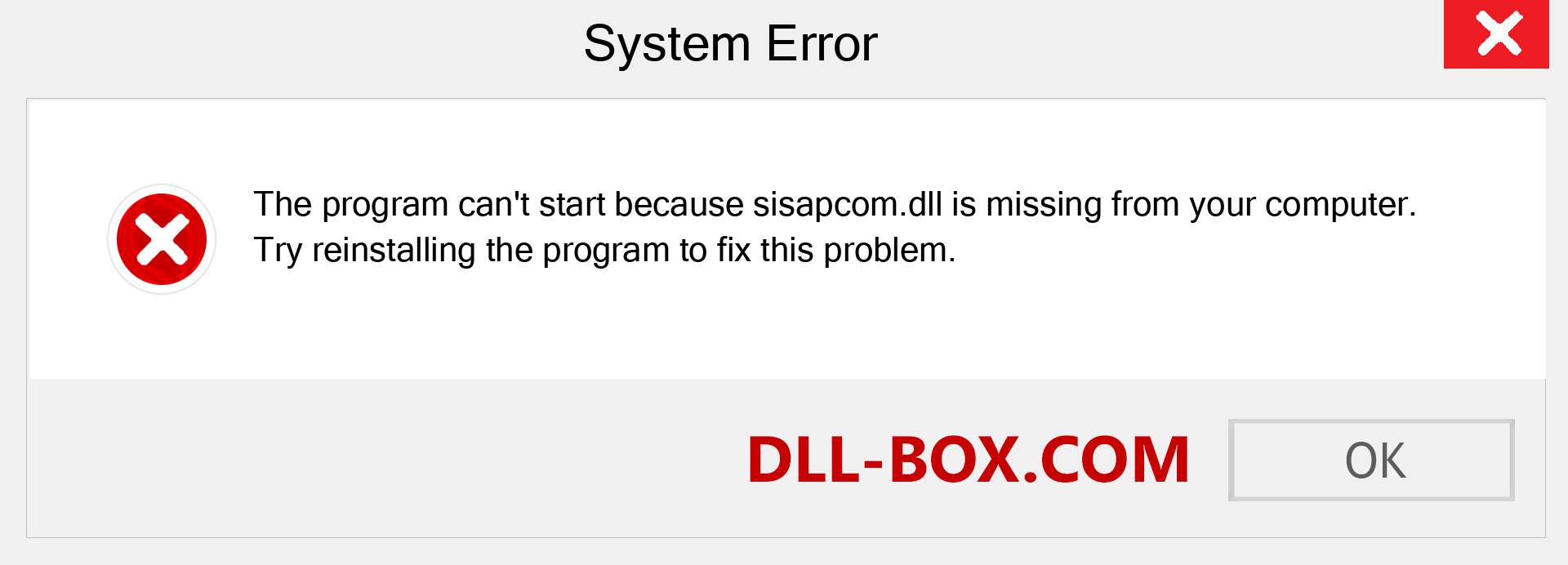  sisapcom.dll file is missing?. Download for Windows 7, 8, 10 - Fix  sisapcom dll Missing Error on Windows, photos, images